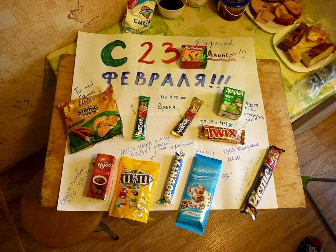 Идеи для плаката со сладостями