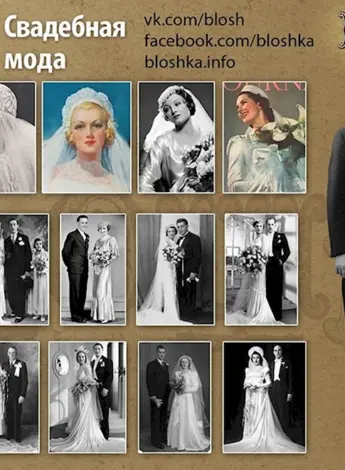 История моды свадебных платьев