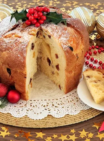 Итальянский Рождественский кекс Панеттоне