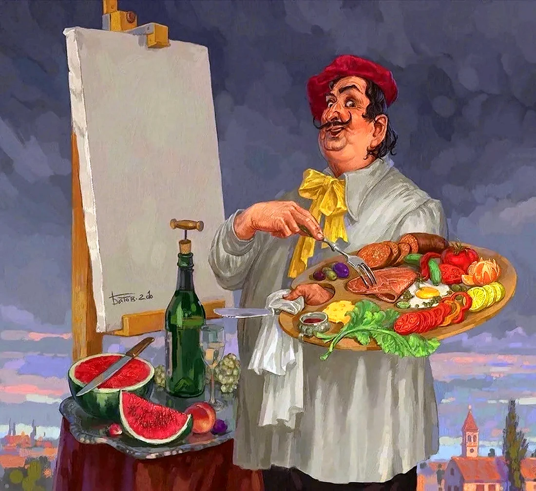 Юмор в живописи