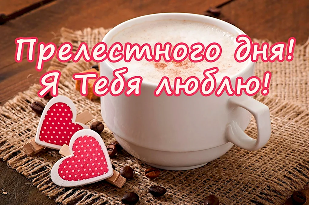 Хорошего дня любимый