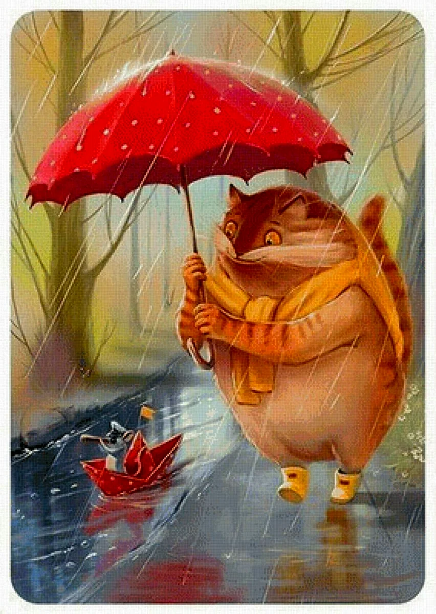 Коты Анна Ненашева иллюстратор