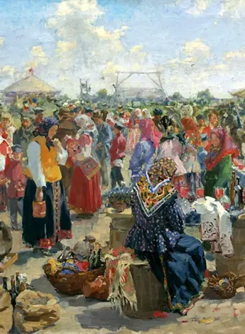 Куликов Иван Семенович картина ярмарка