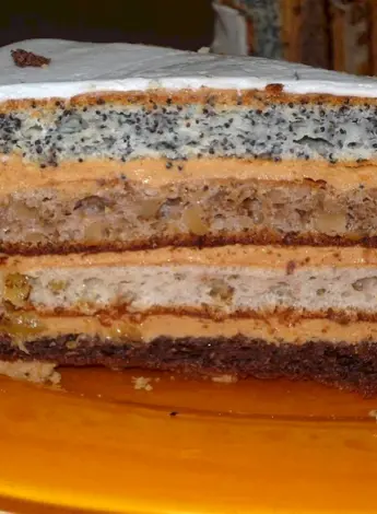 Маковый торт Королевский