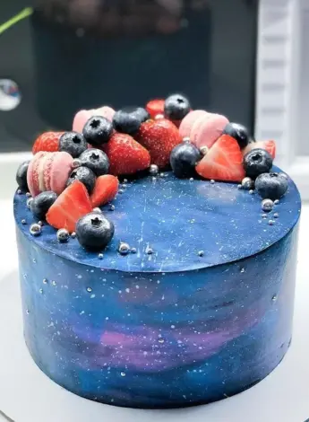 Муссовый торт космос