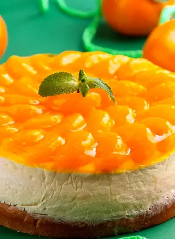 Муссовый торт мандарин