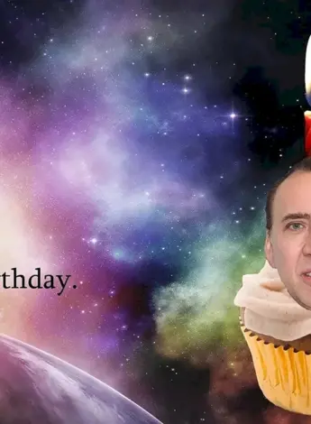 Николас Кейдж Happy Birthday