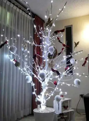 Новогоднее дерево своими руками