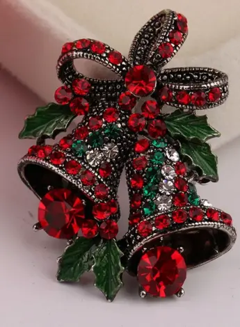 Новогодние брошки