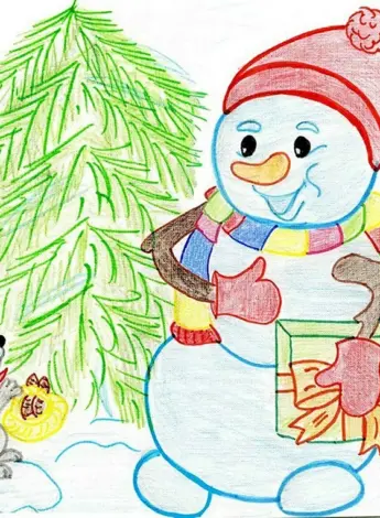 Новогодние рисунки