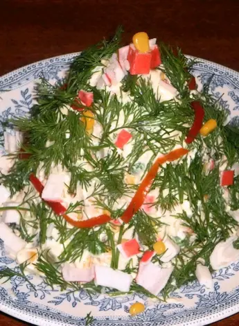 Новогодние салаты с рыбой