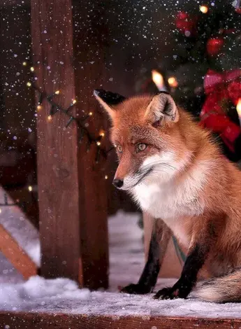 Новогодний Лис