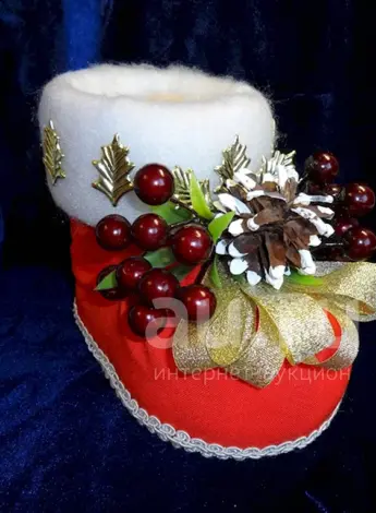 Новогодний сапожок