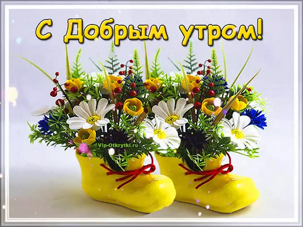 Открытки доброе утро хорошего дня
