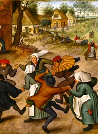 Питер брейгель «крестьянский танец» 1567