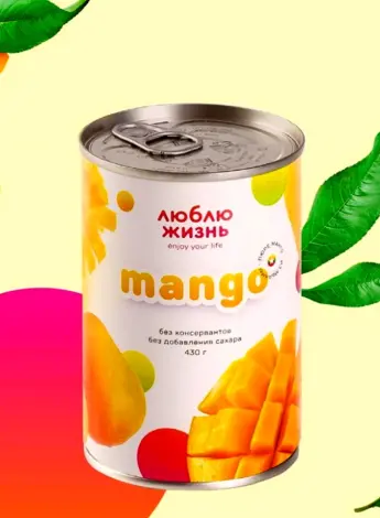 Пюре манго