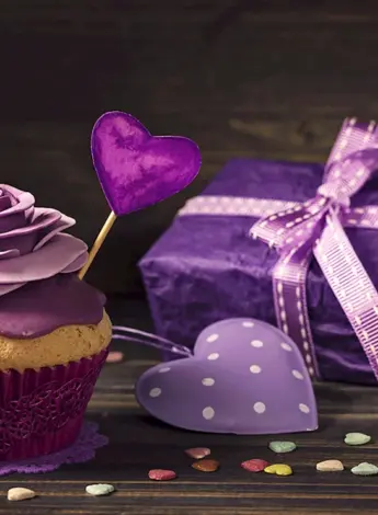Подарки фиолетового цвета