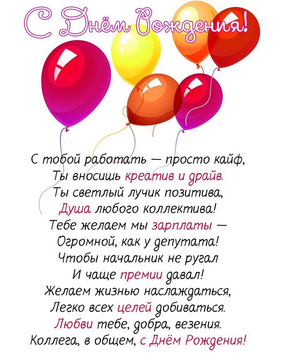 Поздравление с днем рожокния Коле