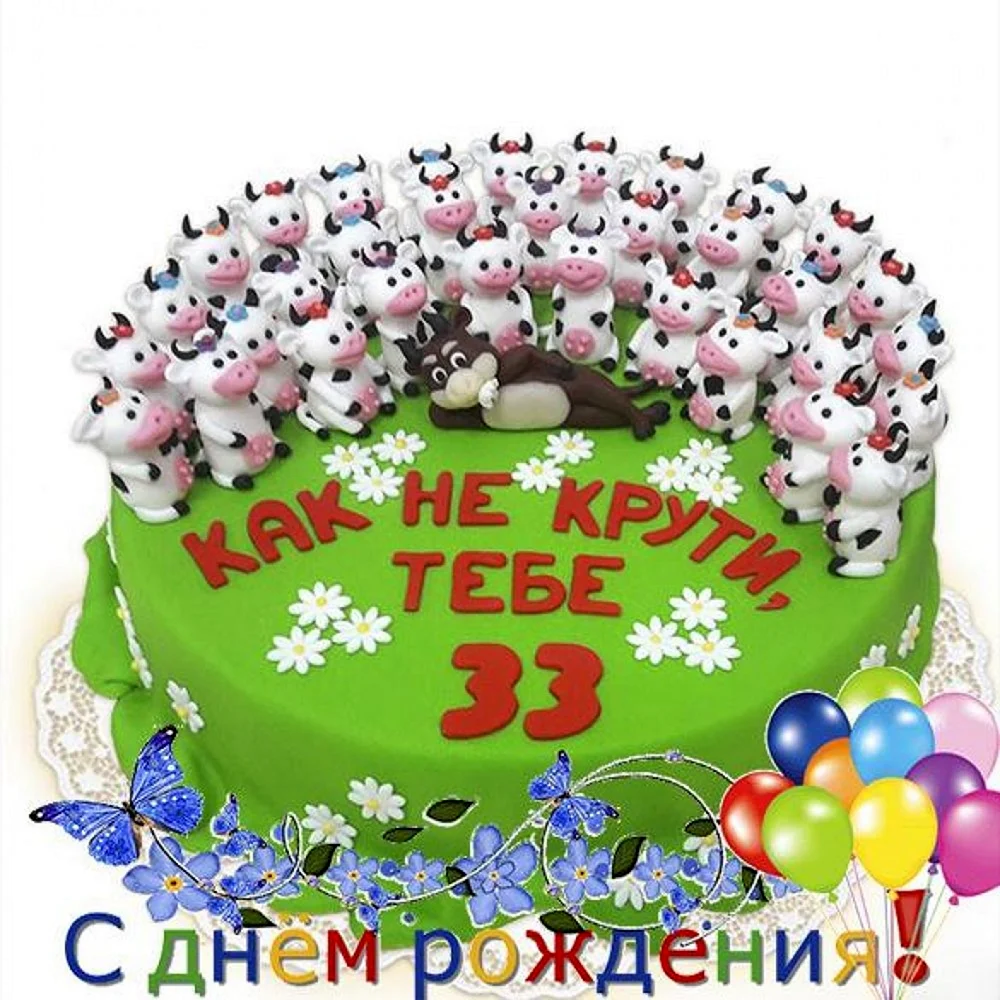 Поздравления с днём рождения 33