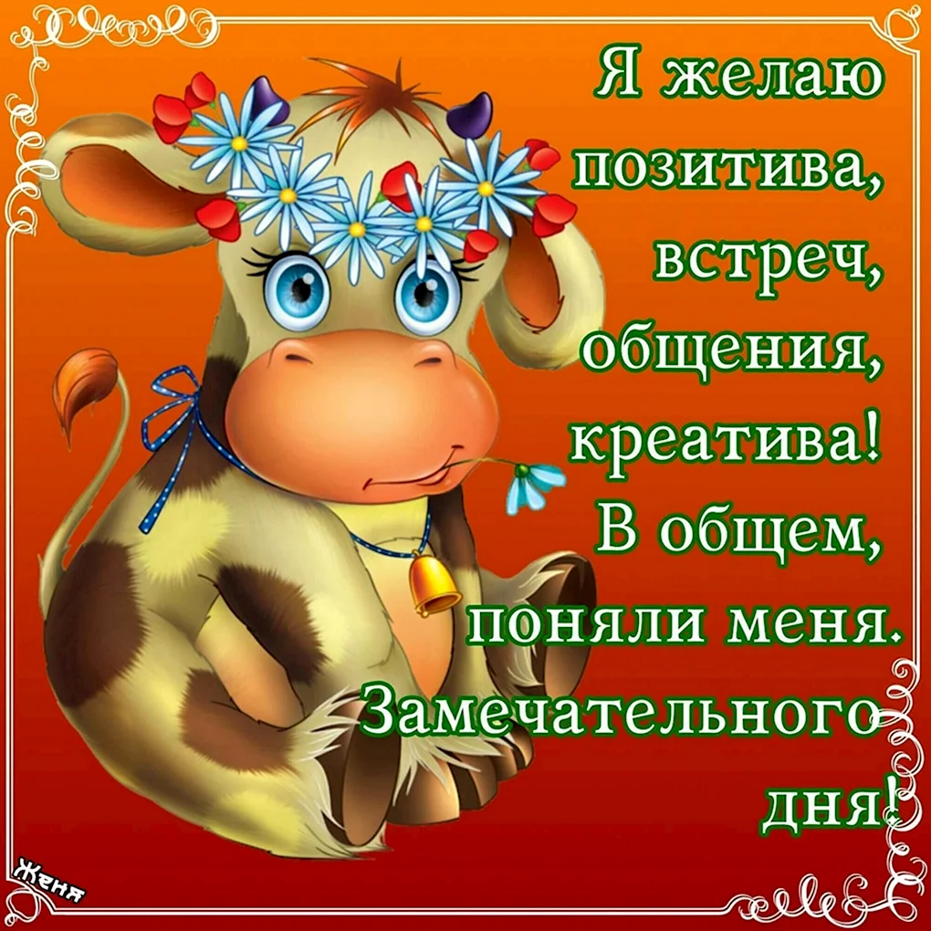 Позитивные пожелания на день