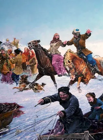 Праздник Масленицы донских Казаков