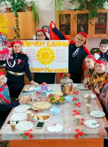 Праздник Масленицы в школе