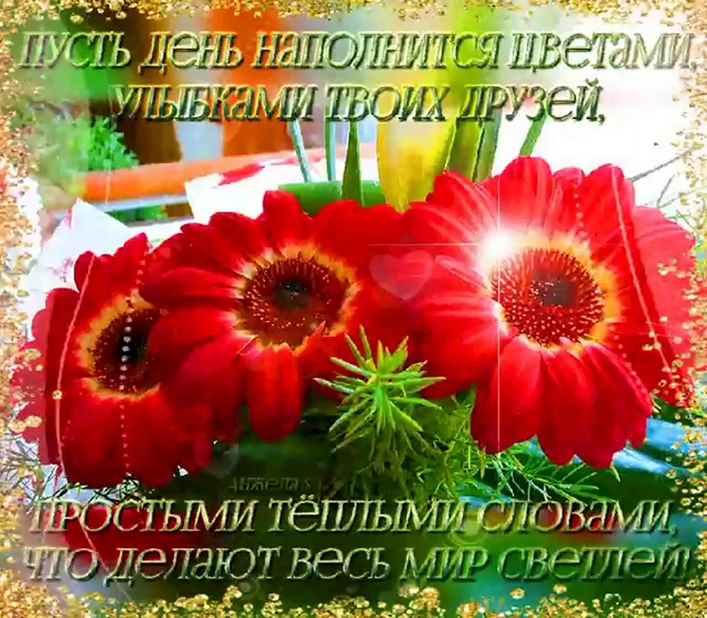 Прекрасного настроения и хорошего