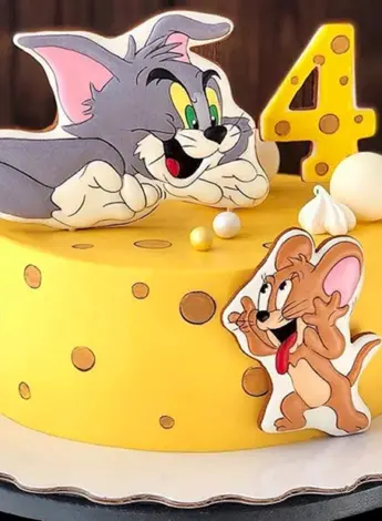 Пряники том и Джерри на торт