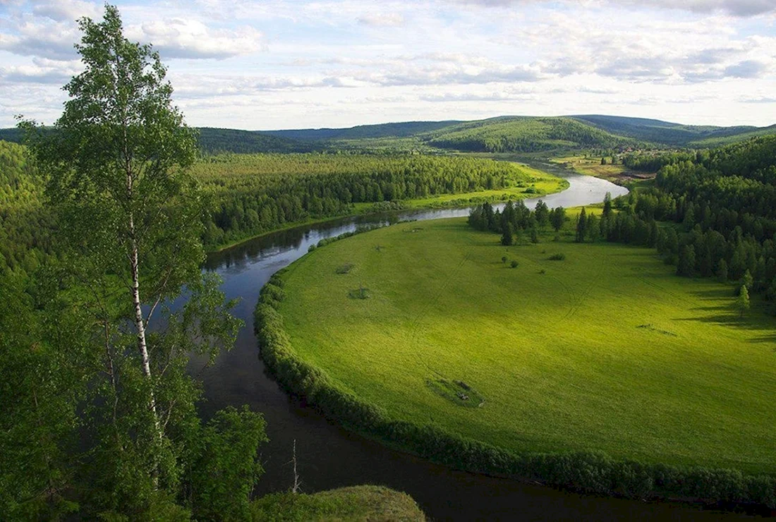 Россия Пермский край река Березовая