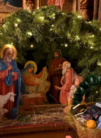 Рождество Христово ель