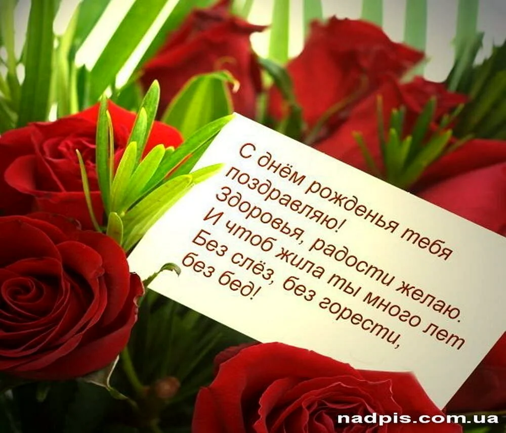 С днем рождения