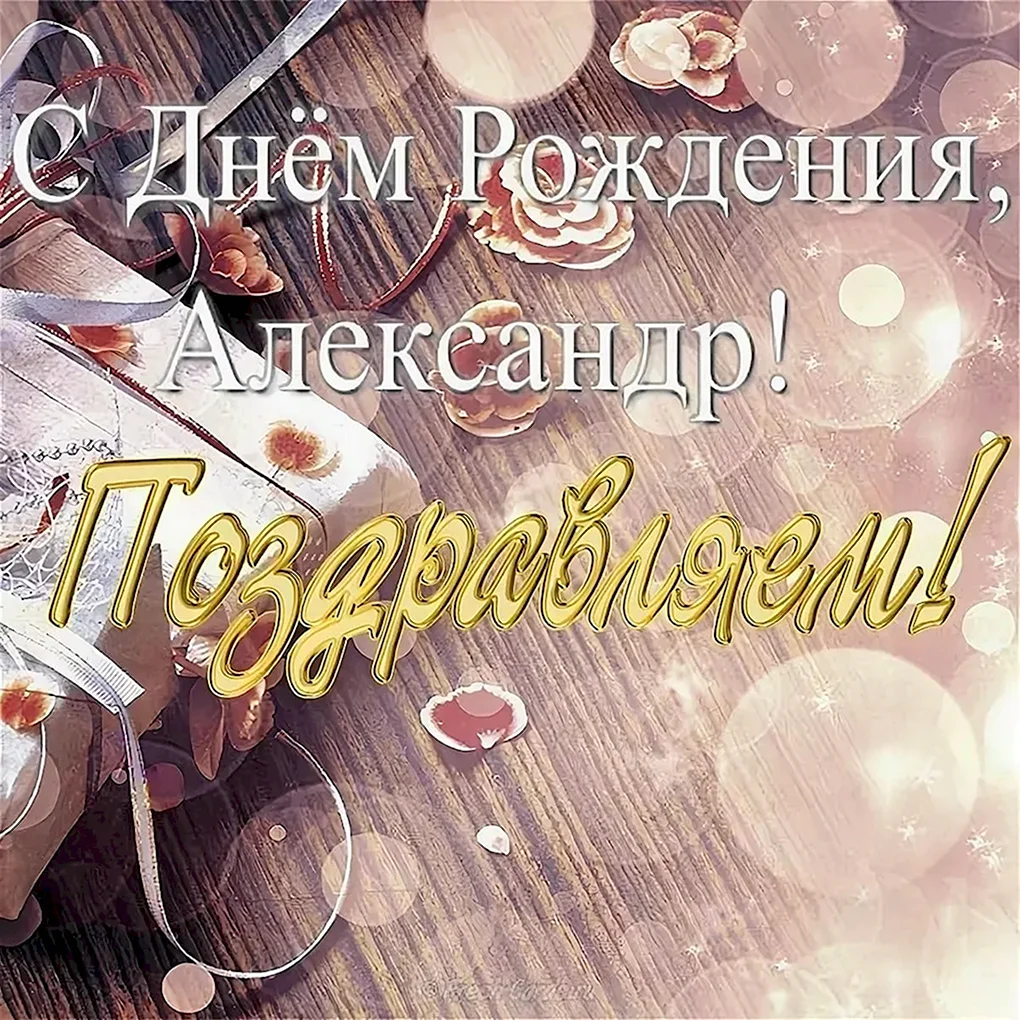 С днём рождения Александр