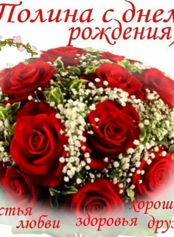 С днем рождения ЯПОЛИНА