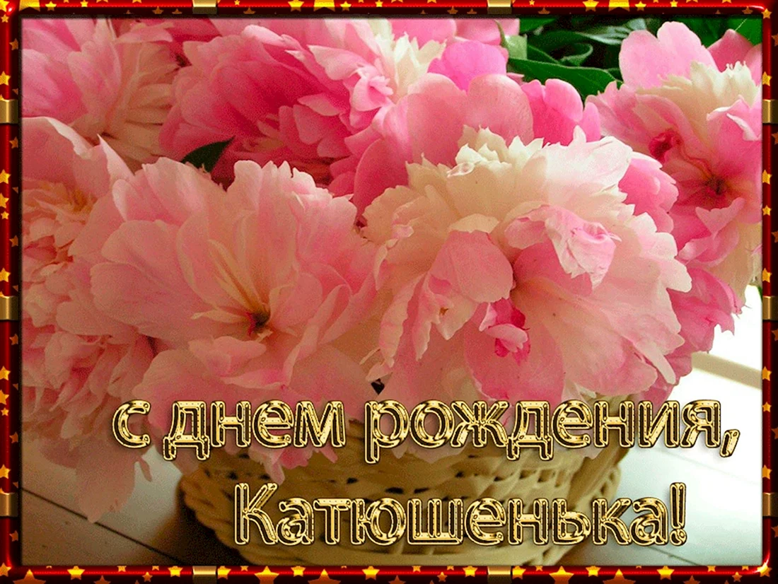 С днём рождения Катенька