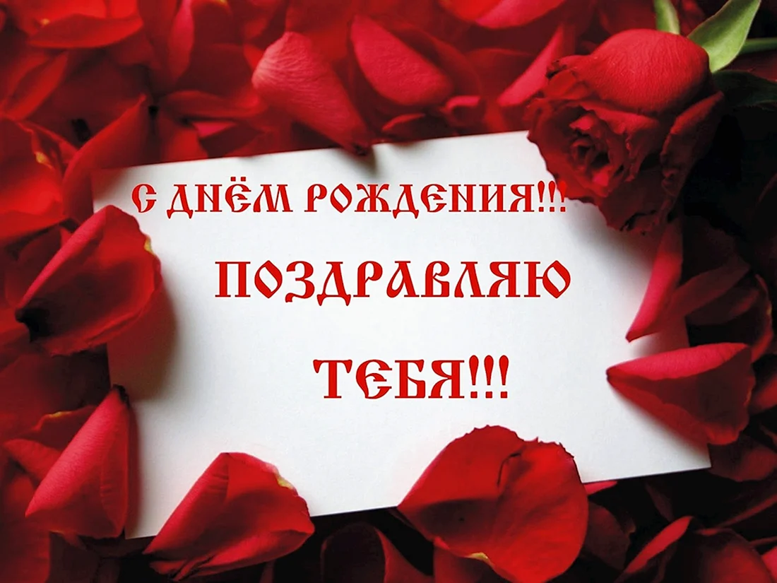 С днём рождения любимый