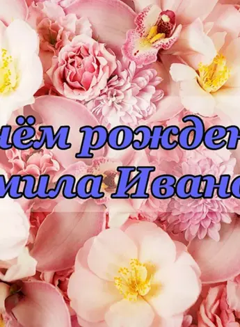 С днём рождения Людмила