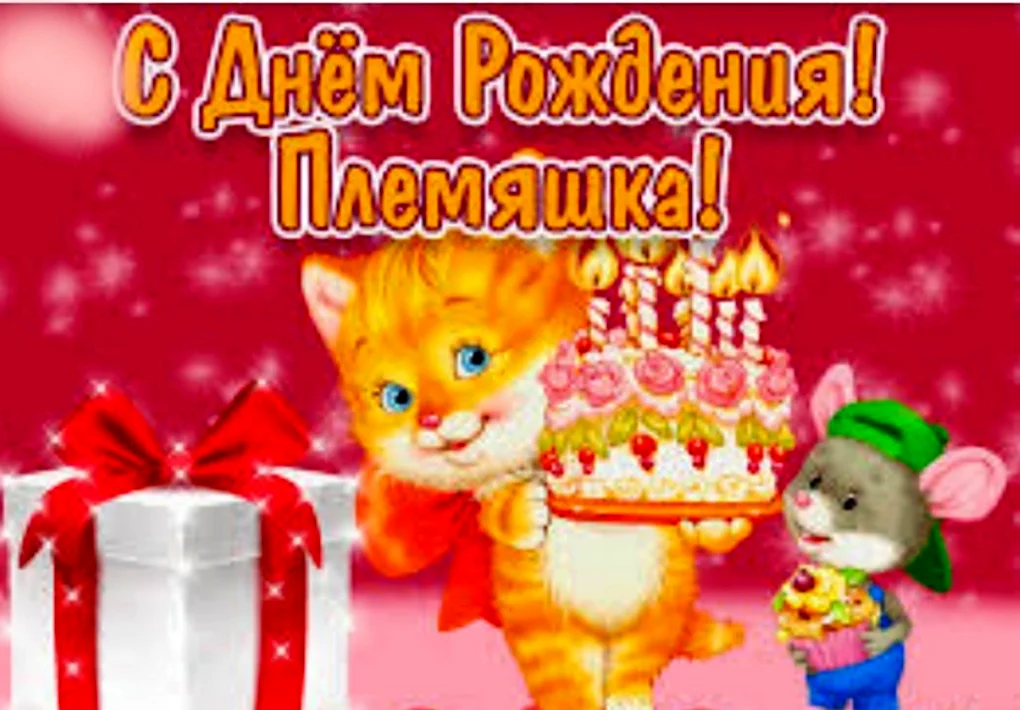 С днём рождения племяннице