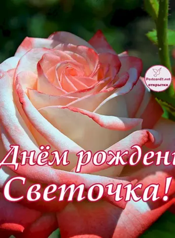 С днём рождения Светочка