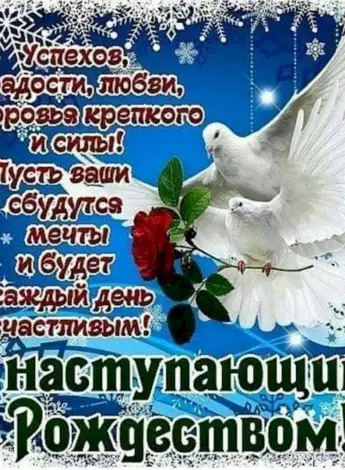 С наступающим Рождеством