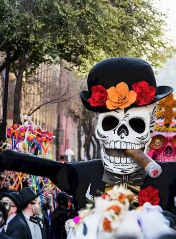 Санта Муэрте Мексика карнавал