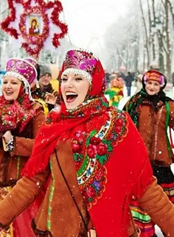 Село Новотырышкино Алтайский край гуляния Масленицу