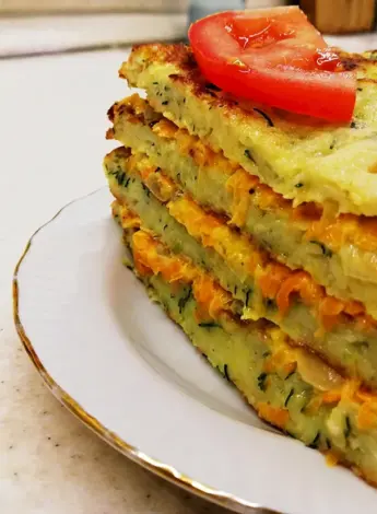 Шпинатный закусочный торт