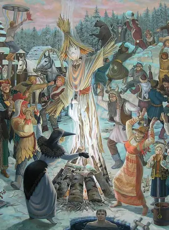 Славянская Масленица Комоедица