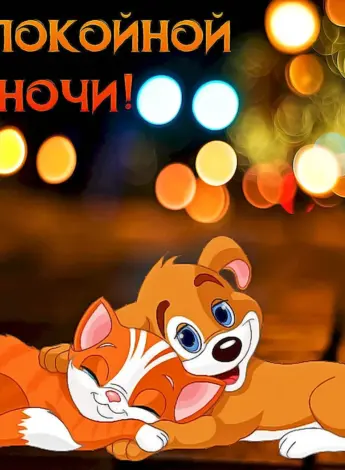 Спокойной ночи