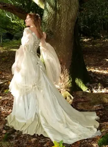 Свадебное платье Эльфийское Elven Style Dress