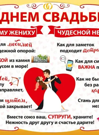 Свадебные плакаты