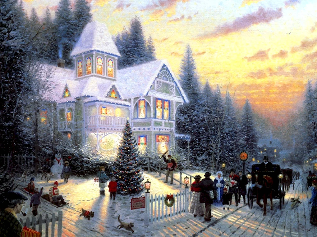 Томас Кинкейд Graceland Christmas