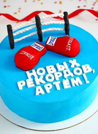Торт для боксера