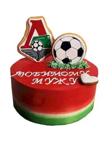 Торт для болельщика Локомотива