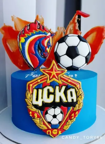Торт ФК ЦСКА